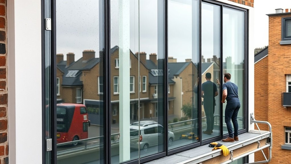 Polycarbonate to Glass Conversion Feltham